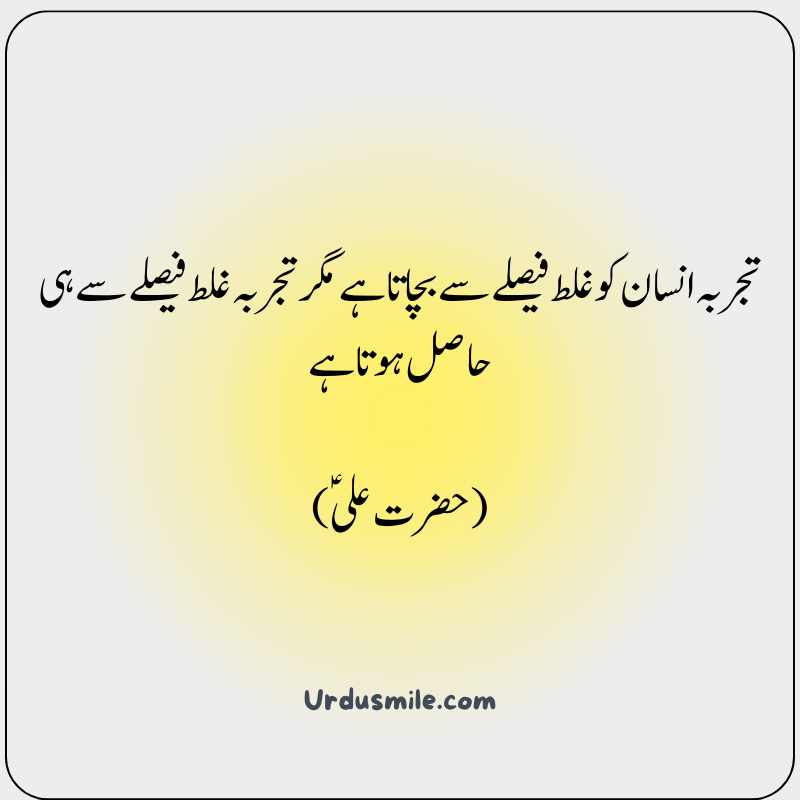 Hazrat Ali 25 Best Quotes