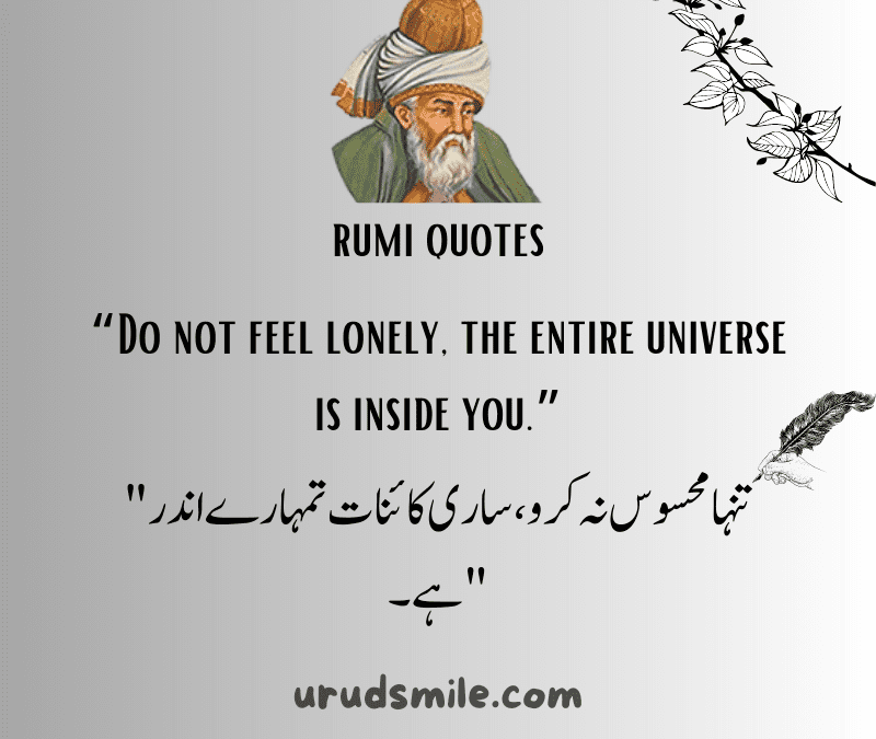 Jalāl al-Dīn Rūmī/ Rumi The Great Sufi Poet/ 40 Best Quotes