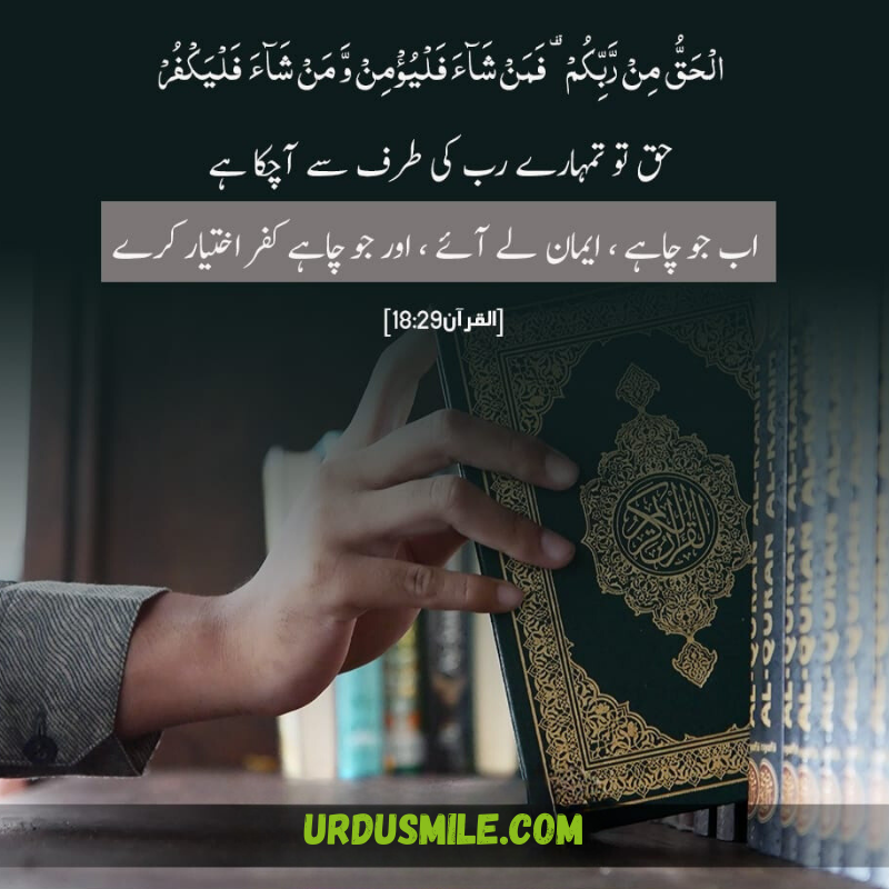 QURAN AYAT TRANSLATION IN URDU